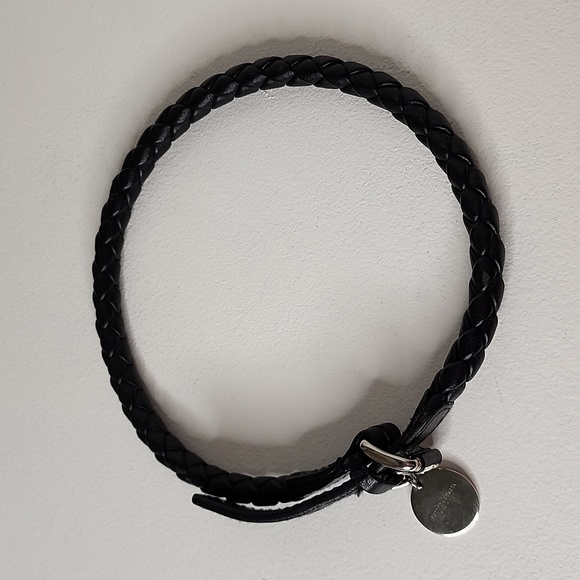 Bottega Veneta black leather choker - Picture 3 of 4